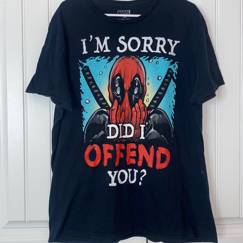 Marvel Deadpool graphic did I offend you T-shirt